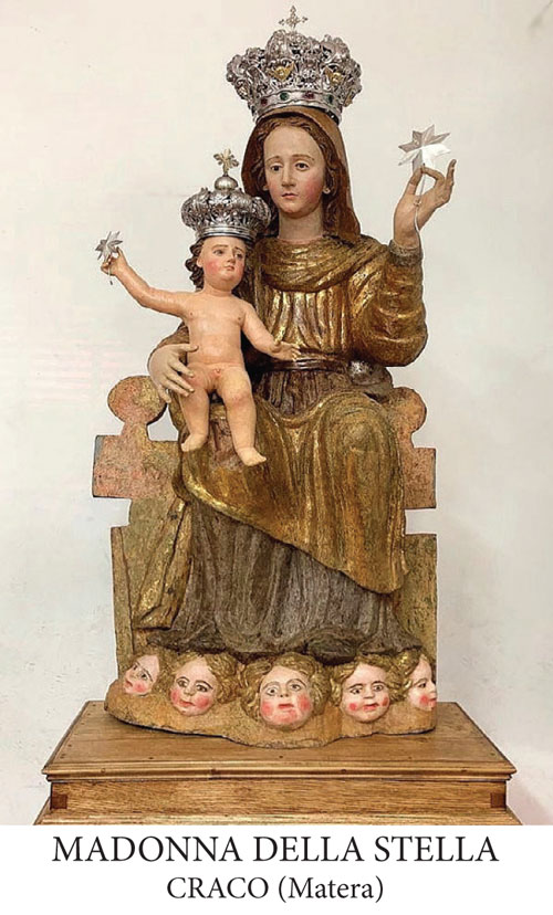 Craco Madonna della Stella Prayer Card